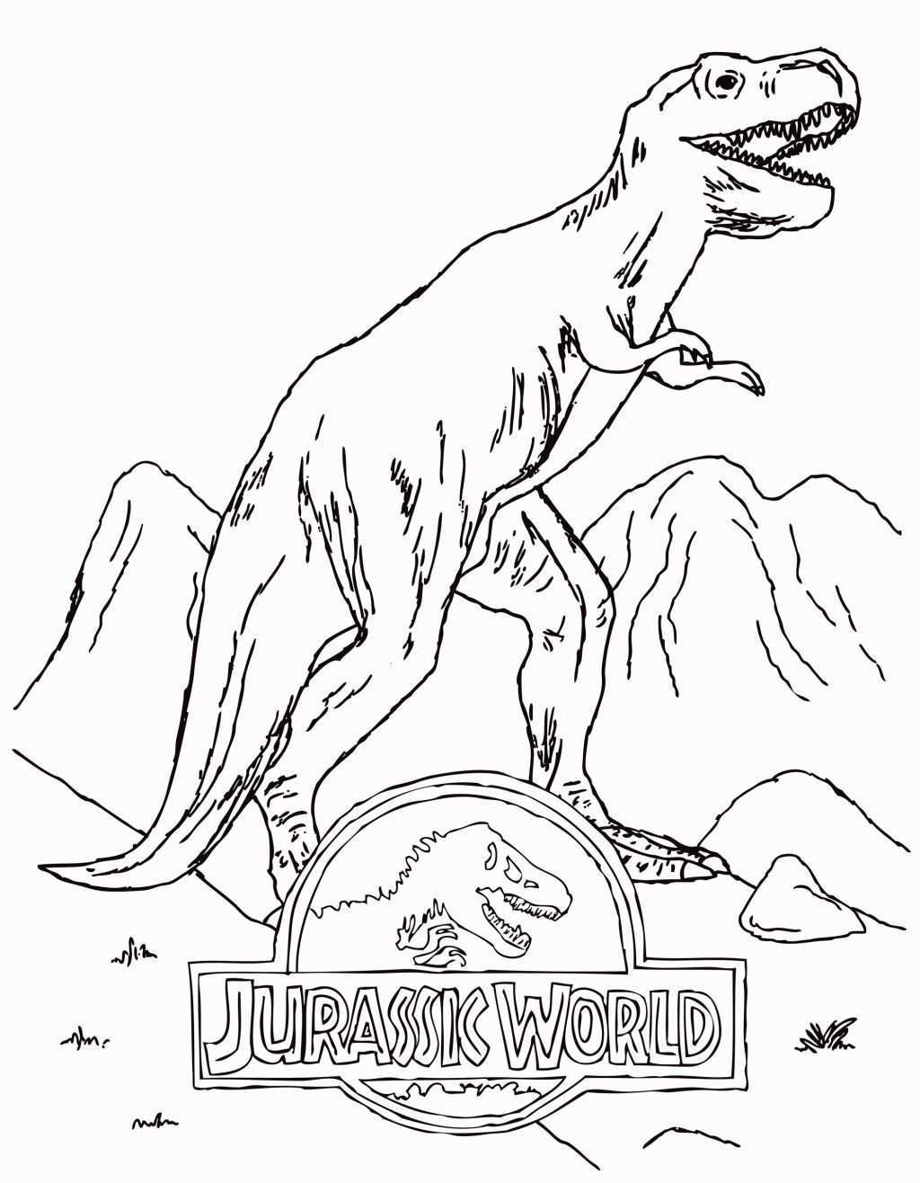 Jurassic World Coloring Pages Coloringnori Coloring Pages For Kids