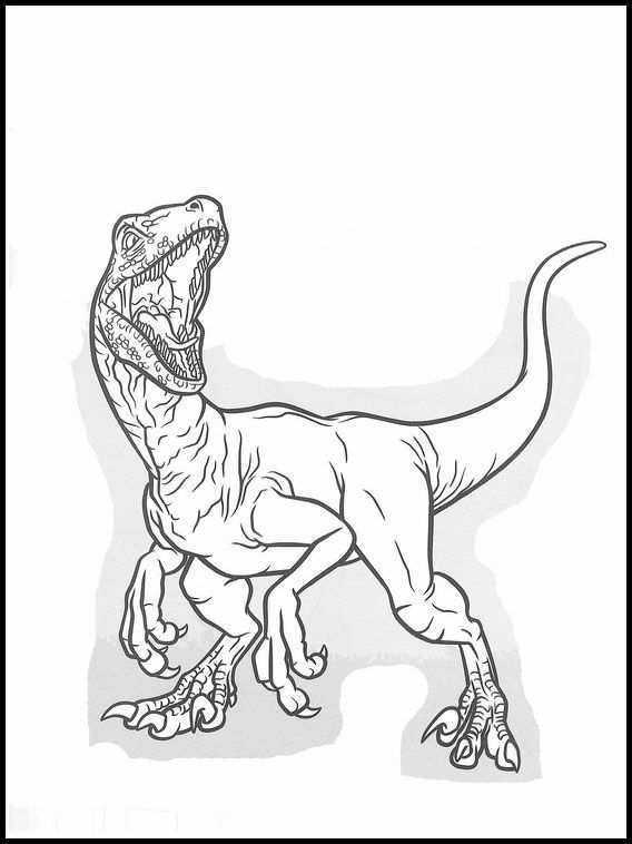 Jurassic World 37 Printable Coloring Pages For Kids Coloring Pages For Teenagers Dino