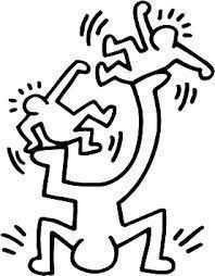 Image Result For Keith Haring Kleurplaat Kunst Kunst Fur Kinder Kunstler Maler