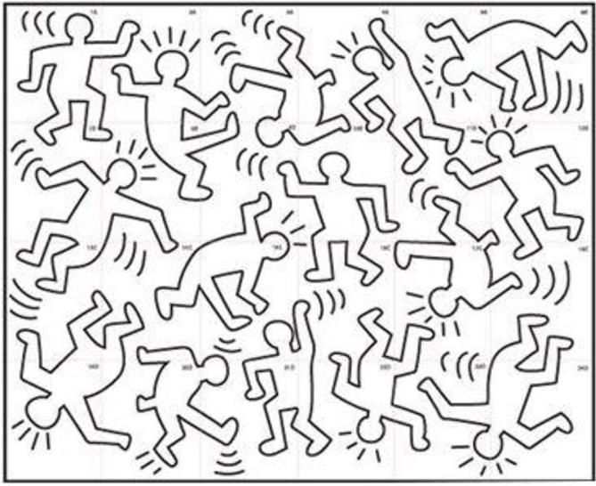 Pin By Ciska Van Dreumel On Deur School Keith Haring Art Haring Art Keith Haring