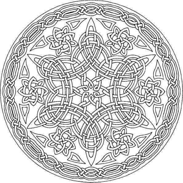 Pin On Mandala Zwart Wit