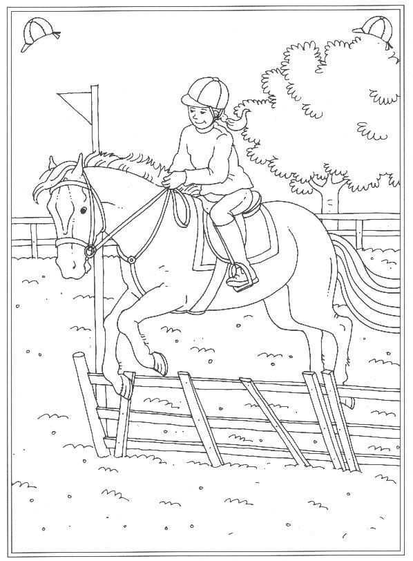 63 Kleurplaten Van Paarden Horse Coloring Books Horse Coloring Pages Kids Doodles