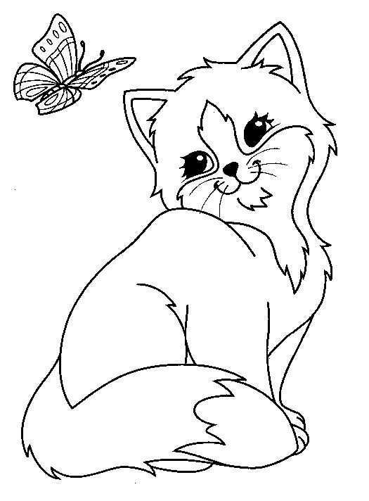 Kids N Fun Coloring Page Cats And Dogs Cats And Dogs Dieren Kleurplaten Kleurplaten V