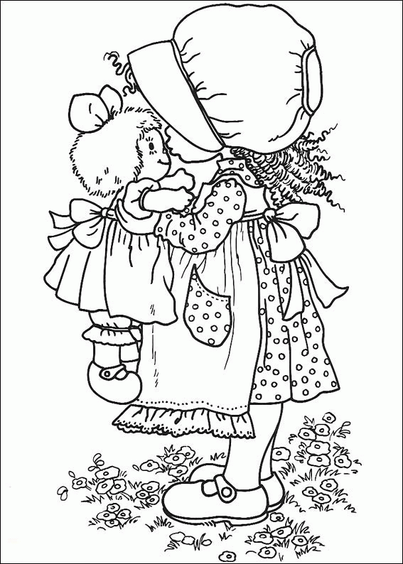 Girl Dolly Coloring Pages Coloring Books Sarah Kay