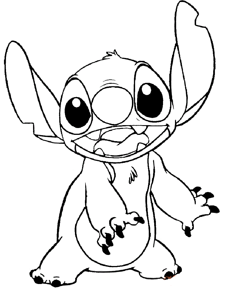 Stitch Coloring Pages For Kids 2019 Educative Printable Tekeningen Disney Figuren Dis