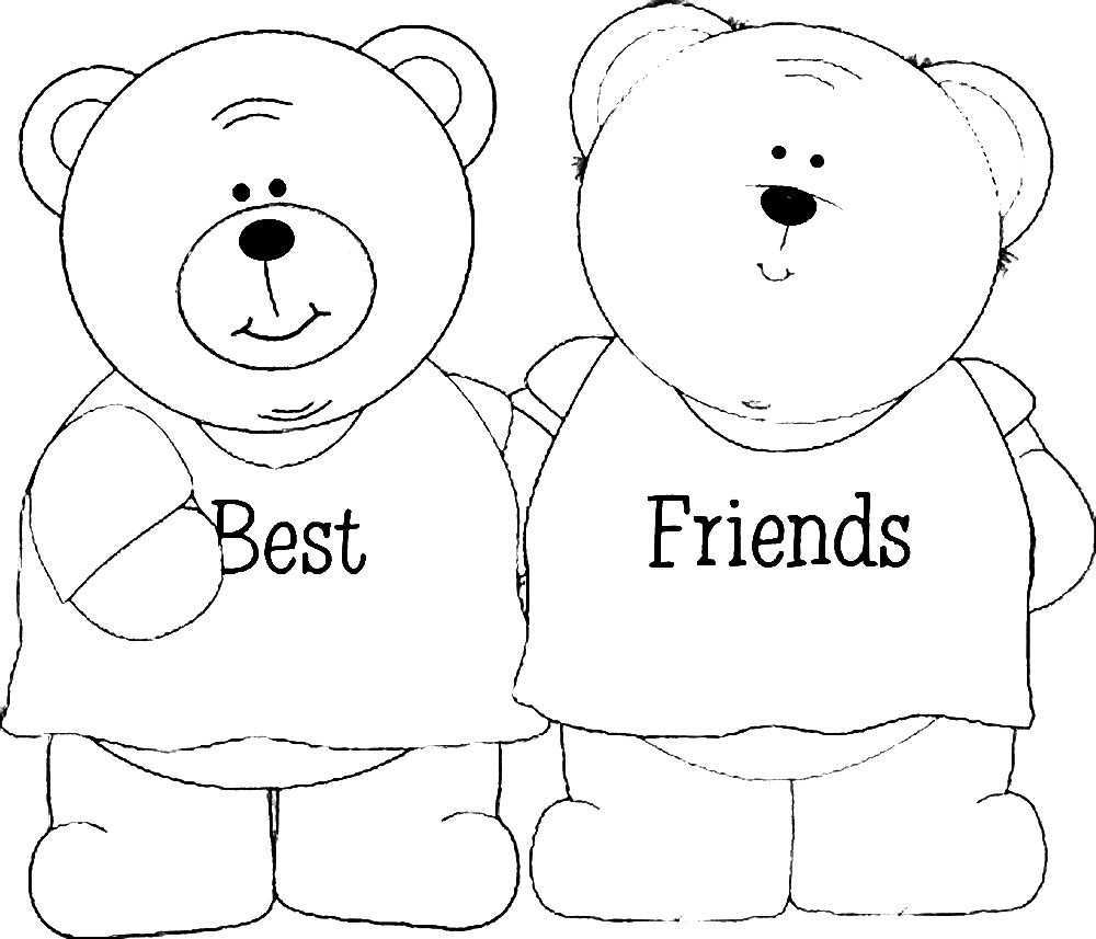 Bff Color Pages To Color Google Search Coloring Pages For Girls Coloring Pages Unicor