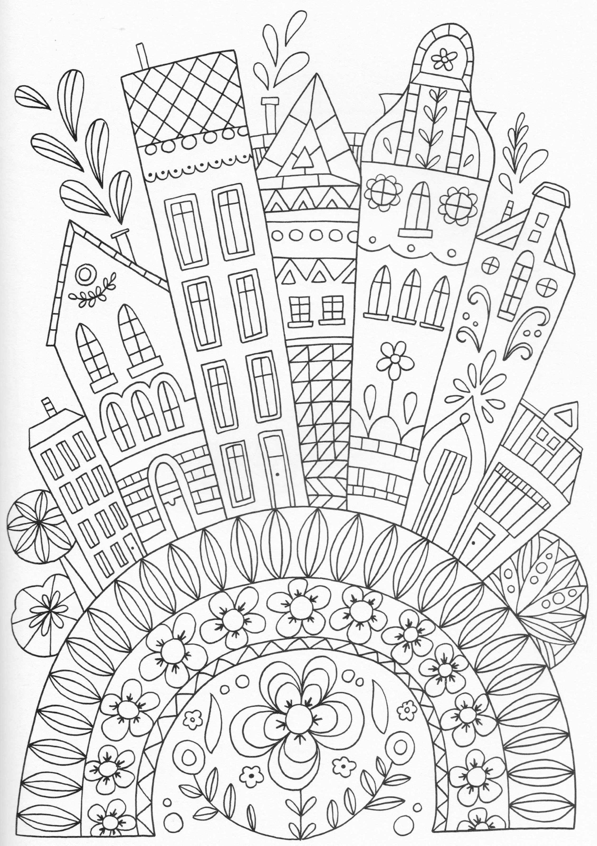 Scandinavian Coloring Book Pg 32 Mandala Kleurplaten Kleurplaten Gratis Kleurplaten