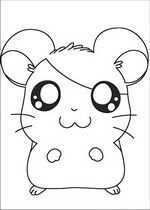 Kids N Fun 32 Kleurplaten Van Hamtaro Dieren Kleurplaten Kleurboek Schattige Tekening