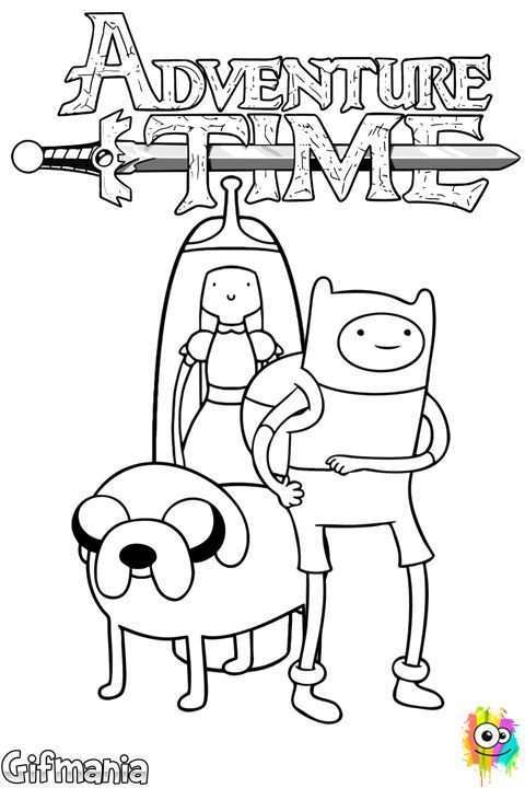 Afbeeldingsresultaat Voor Kleurplaten Van Adventure Time Adventure Time Coloring Page