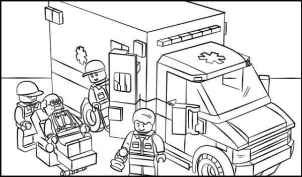 Free Ambulance Coloring Pages Printable Free Coloring Sheets Lego Coloring Pages Lego Coloring Cars Coloring Pages