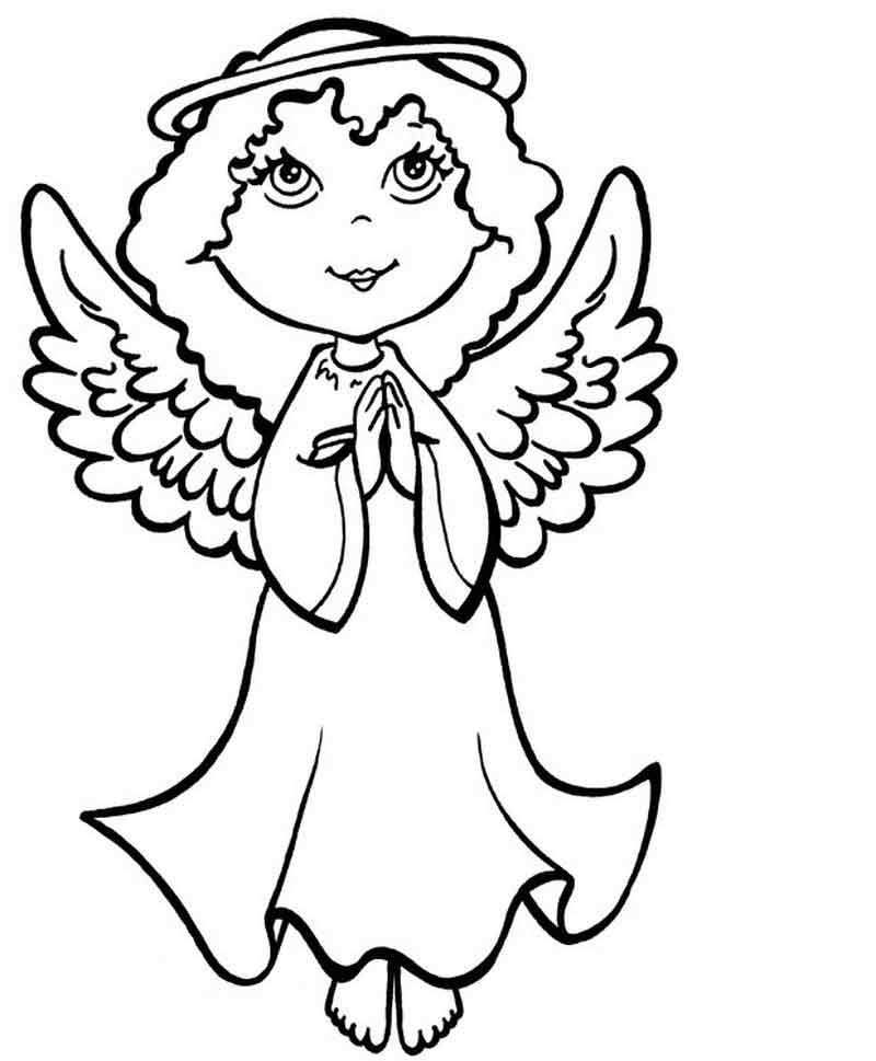 Precious Moments Angels Coloring Pages From Religy Coloring Pages Category Find Out M