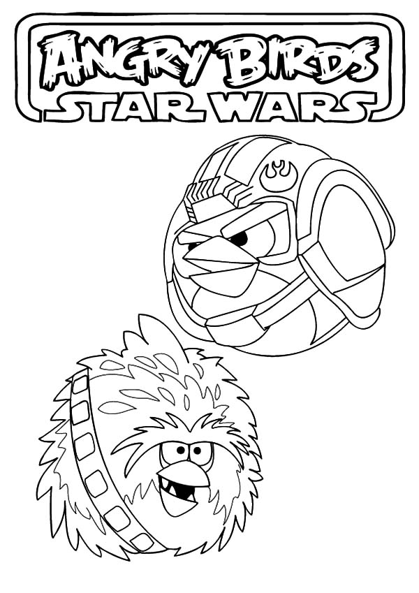 Pin By Patricia Verweij On Angry Bird Star Wars Coloring Pages Angry Birds Star Wars