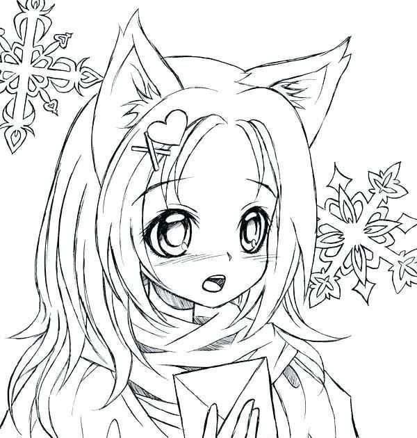 Cute Girl Anime Coloring Pages Free Printable New Clip Arts Chibi Coloring Pages Cat