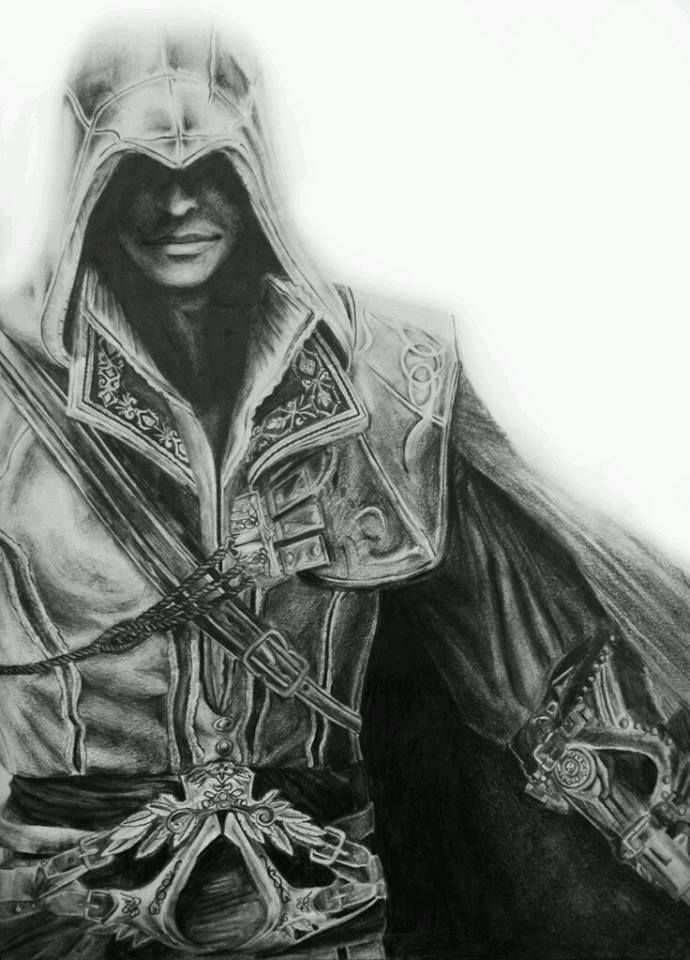 Coloring For Adults En Kleuren Voor Volwassenen Assassins Creed Assassin Creed