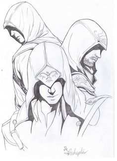 Image Result For Assassins Creed Drawing Assassins Creed Art Assassins Creed Sketches
