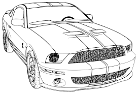 Ford Mustang Tekening Google Zoeken Kleurplaten Kleuren Pyrografie