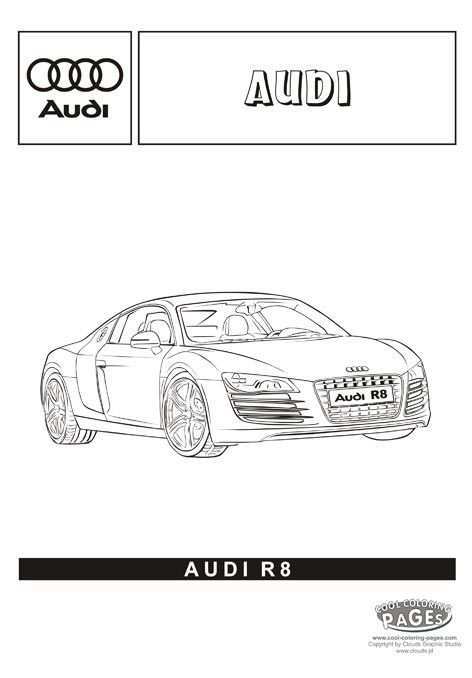 Coloring Pages Real Cars Audi R8 Cars Coloring Pages Cool Coloring Pages Coloring Pag