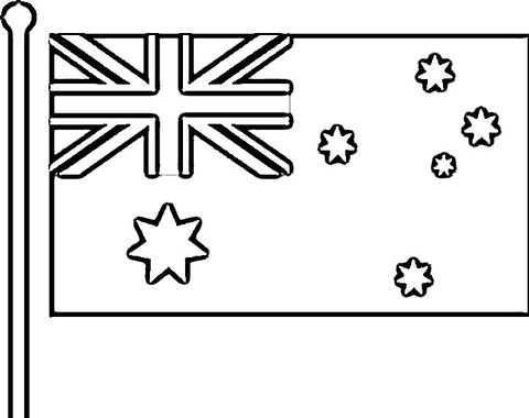 Vlag Van Australie Kleurplaat Gratis Kleurplaten Printen Gratis Kleurplaten Kleurplat