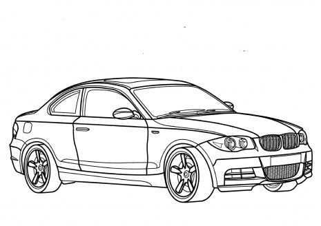 Coloring Pages For Boys Cars Bmw Cars Coloring Pages Coloring Pages For Boys Bmw 1 Se