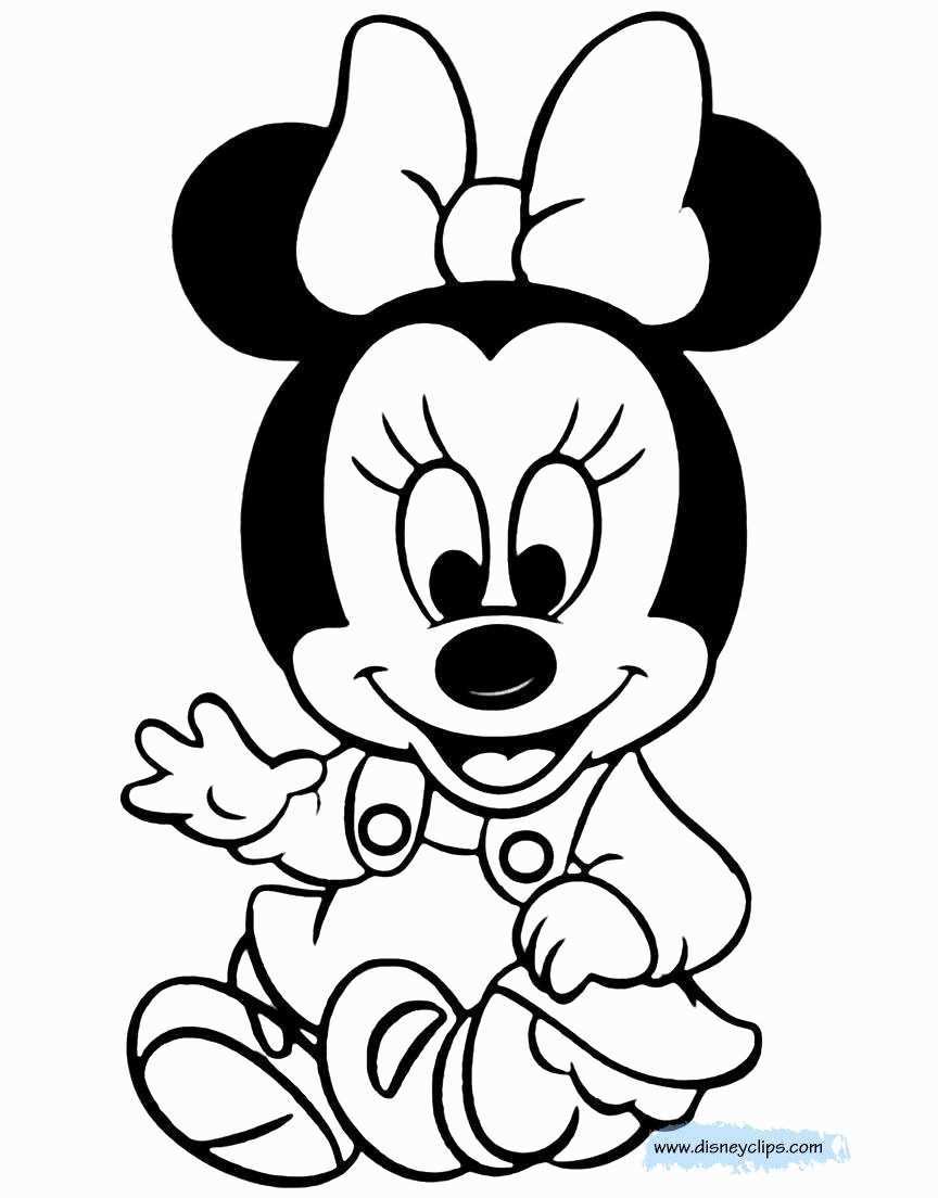 Coloring Book For Baby Elegant Disney Babies Coloring Pages 5 Minnie Mouse Coloring P