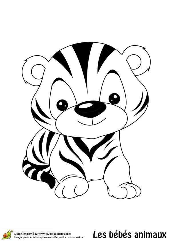 Baby Animal Colouring Pages Animal Coloring Pages Animal Drawings Cute Coloring Pages