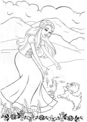 Barbie Movies Photo Barbie Coloring Pages Barbie Coloring Pages Mermaid Coloring Page