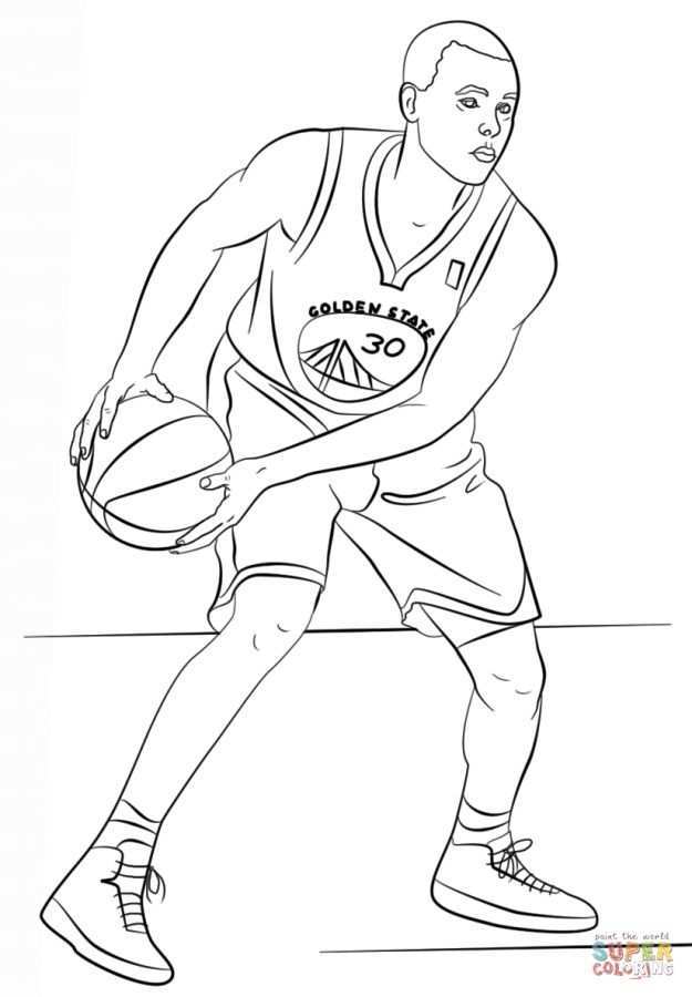Stephen Curry Nba Coloring Pages Letscolorit Com Sports Coloring Pages Coloring Pages
