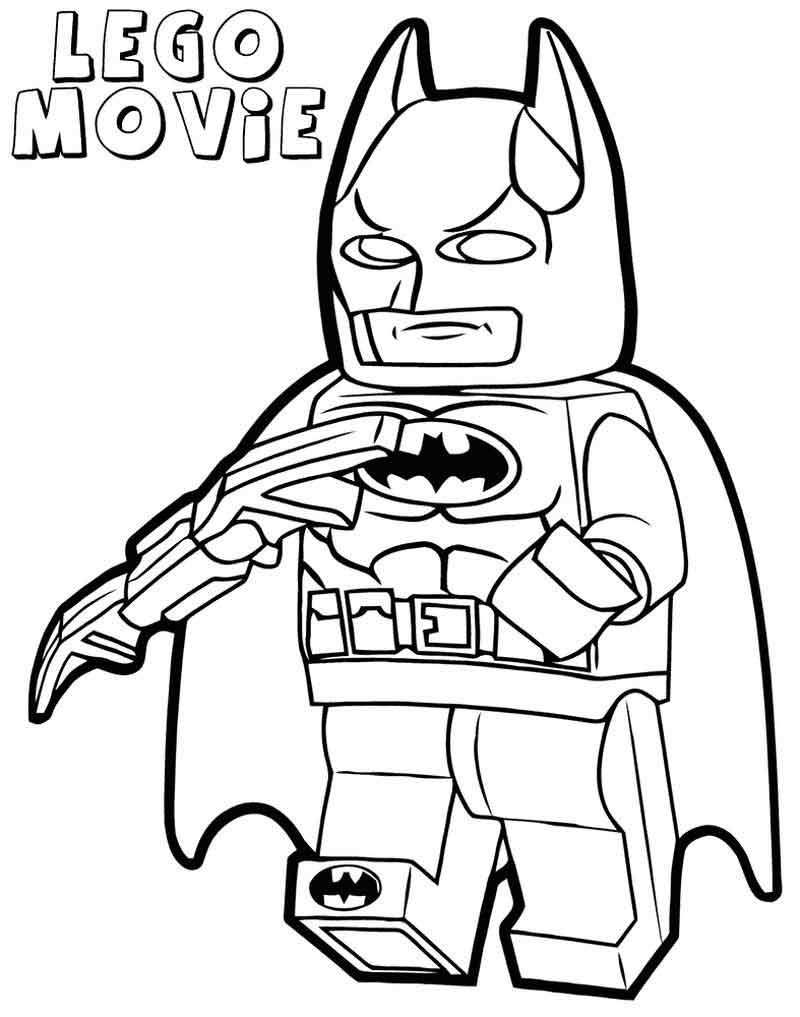 Print Lego Batman Movie Coloring Pages Lego Batman Batman Halaman Mewarnai