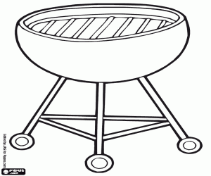 Bbq Barbecue Coloring Pages Printable Games Coloring Pages Barbecue Bbq