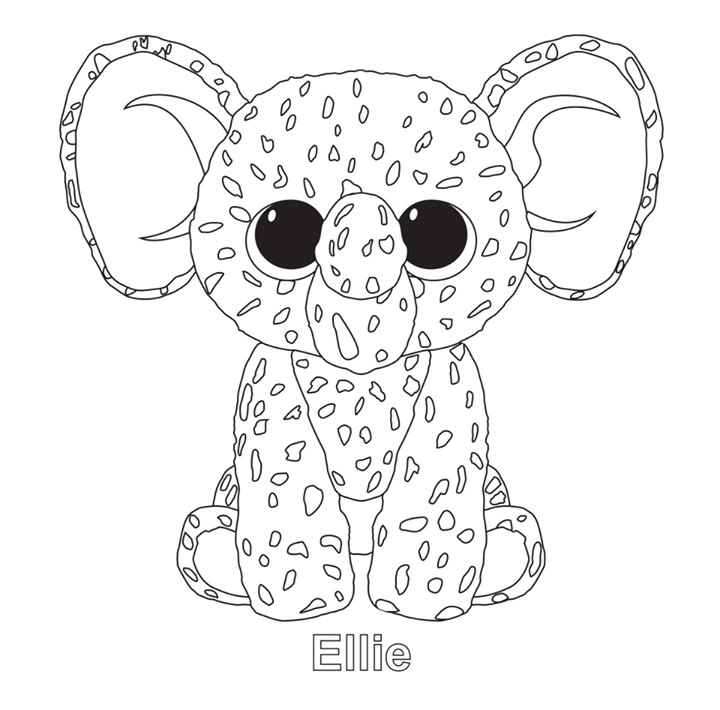 10437690 10152234778433882 8239712262149104126 N Png Png Image 720 710 Pixels Beanie Boo Birthdays Coloring Pages Animal Coloring Pages