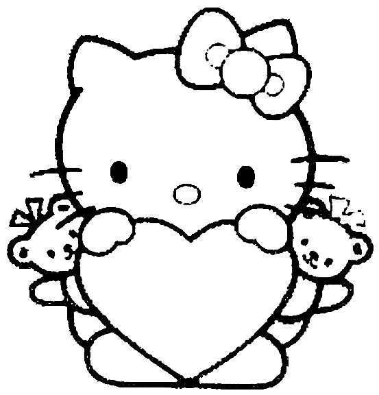 100 Pictures Of Hearts Heart Images Symbol Of Love Hello Kitty Coloring Hello Kitty C