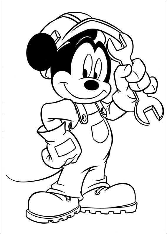 Pobarvanka Miki Miska Mickey Mouse Coloring Pages Mickey Coloring Pages Cartoon Coloring Pages