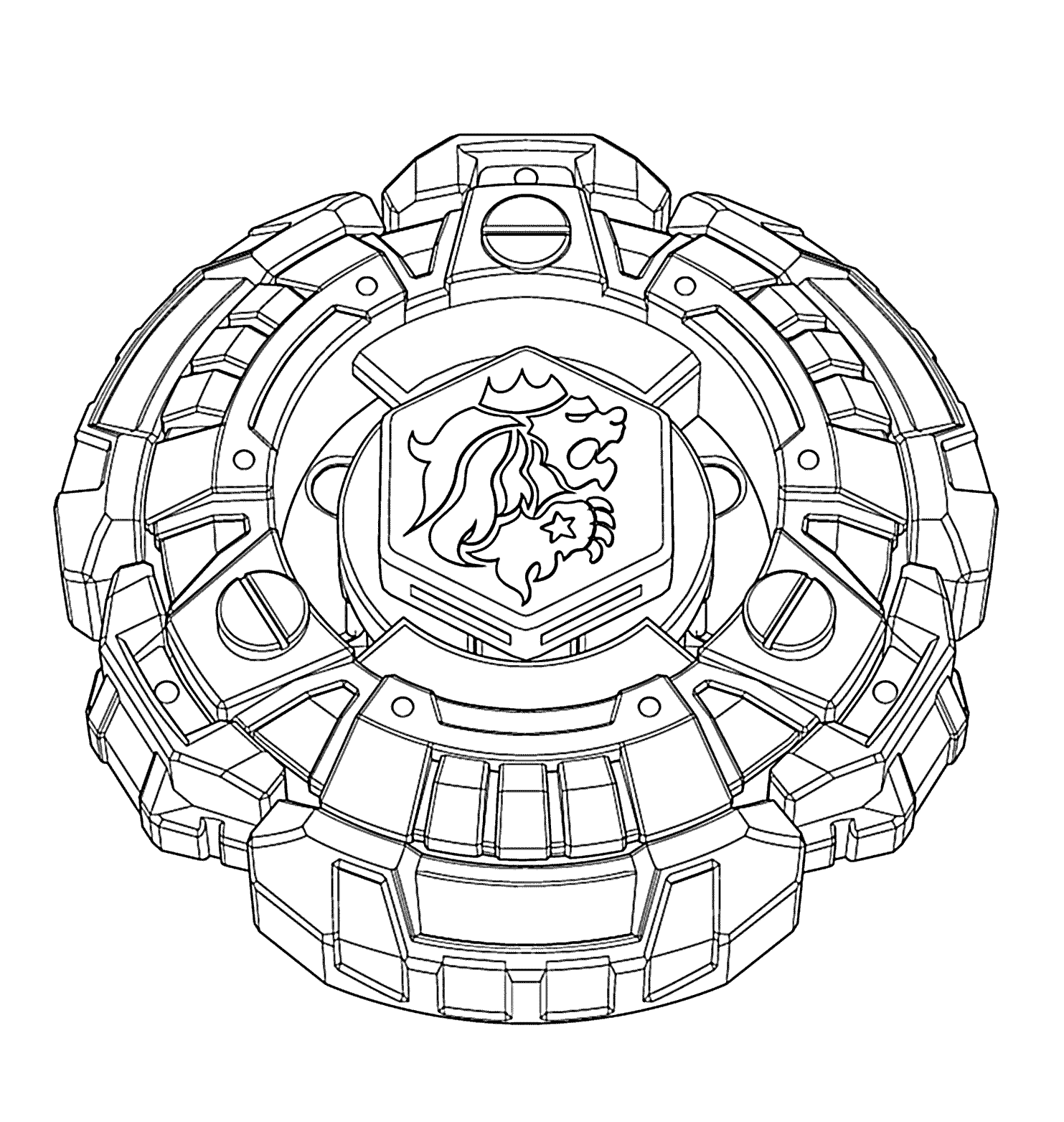 Beyblade Anime Coloring Pages For Kids Printable Free Coloring Pages For Kids Colorin