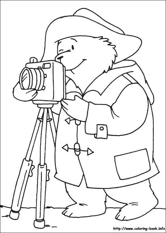 Fotograaf Kleurboek Thema Fotografie Beertje Paddington