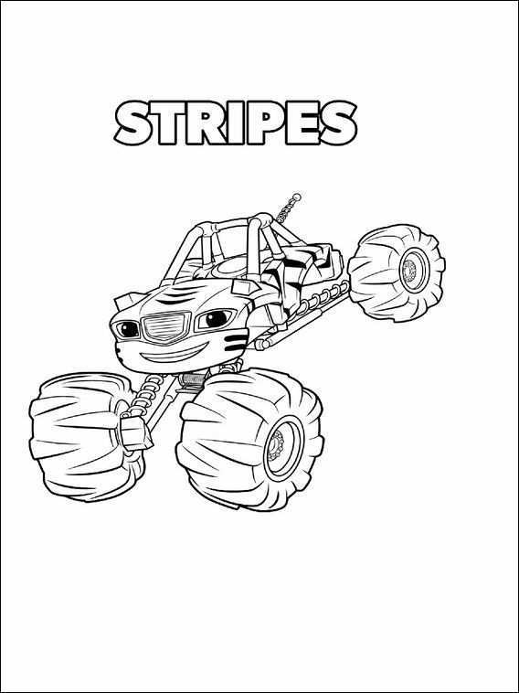 Blaze And The Monster Machines Coloring Pages 10 Monster Truck Coloring Pages Colorin