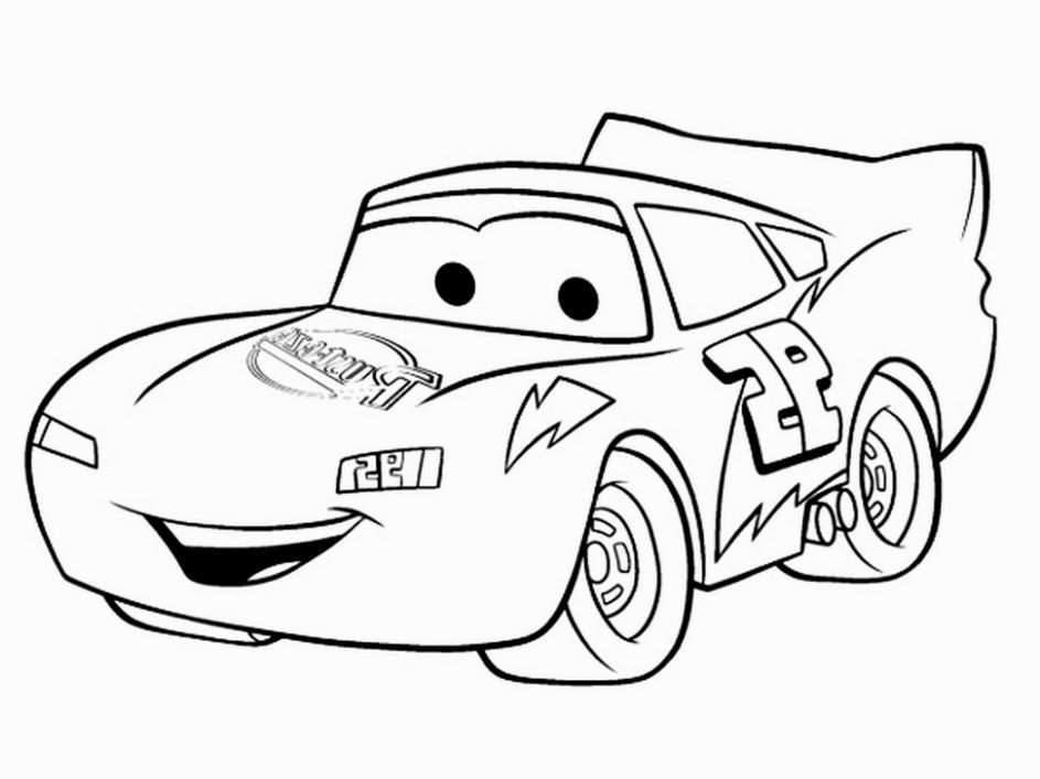 Lightning Mcqueen Coloring Page Disney Kleurplaten Lightning Mcqueen Kleurplaten