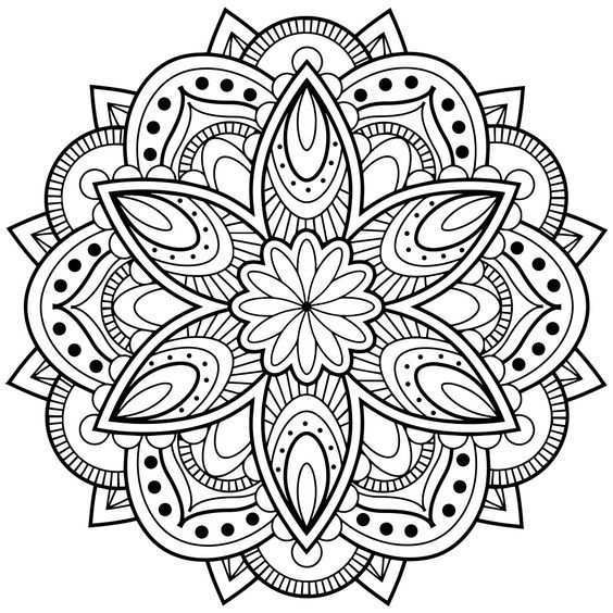 Mandala Coloring Pages Abstract Coloring Pages Mandala Coloring Books Mandala Printab