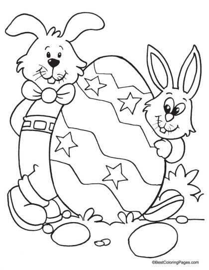Pin By Bobo Werkbladen Kleuters In G On Easter Coloring Pages Bunny Coloring Pages Ea