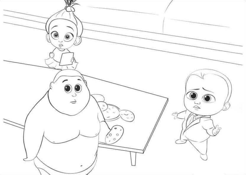 Pin By Lmi Kids On Boss Baby The Baby Boss Puppy Coloring Pages Baby Coloring Pages C