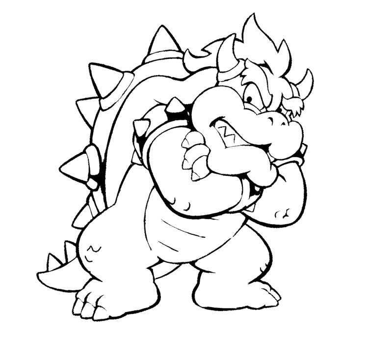 Bowser Coloring Pages Best Coloring Pages For Kids Mario Coloring Pages Super Coloring Pages Lego Coloring Pages
