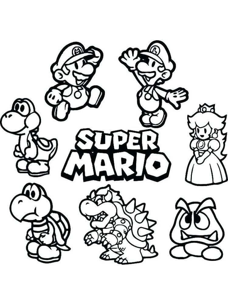 Mario Bowser Coloring Pages Super Mario Coloring Pages Mario Coloring Pages Super Coloring Pages