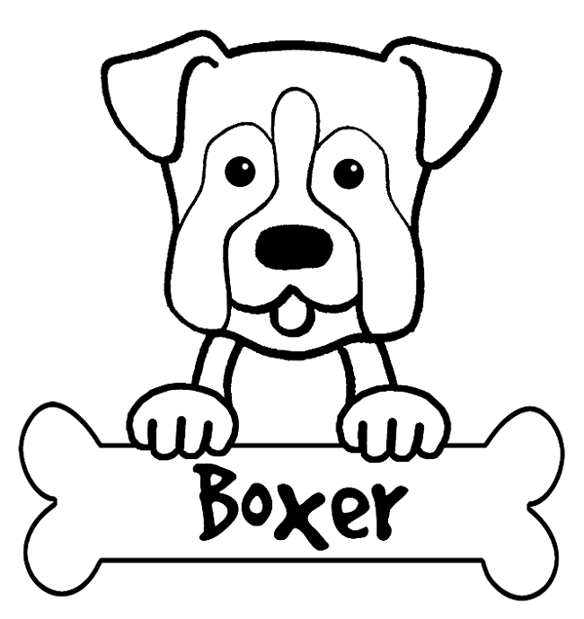 Boxer Puppy Coloring Pages Puppy Coloring Pages Dog Coloring Book Dog Coloring Page