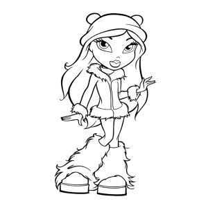 Pin By Ioo On Bratz In 2020 Cartoon Coloring Pages Coloring Books Cool Coloring Pages