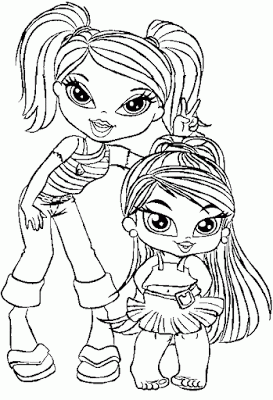 Bratz Coloring Pages Pictures Of Bratz To Color Coloring Pages Coloring Pictures Cool