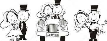 Afbeeldingsresultaat Voor Tekening Bruidspaar Bruidsparen Paar Cartoon Huwelijks Humo