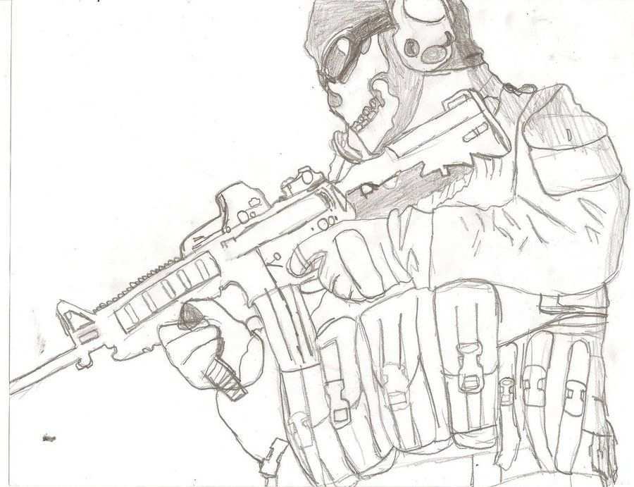Call Of Duty Ghost Colouring Pages Bricolaje Y Manualidades Manualidades Personajes D