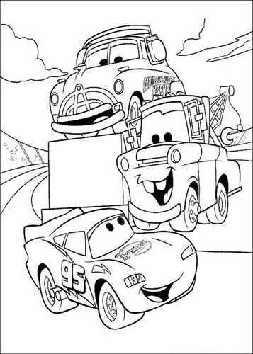 Kids N Fun 84 Kleurplaten Van Cars Pixar Gratis Kleurplaten Boek Bladzijden Kleuren K