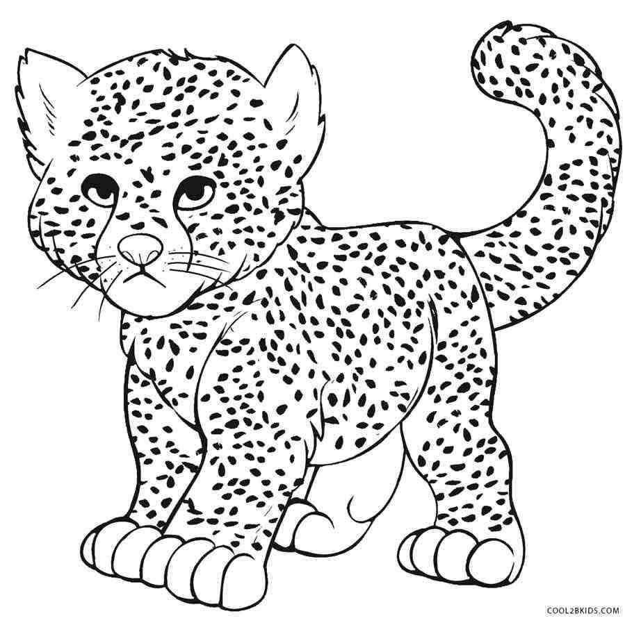10 Coloring Pages For Adults Cheetah Cheetah Drawing Animal Coloring Pages Animal Col