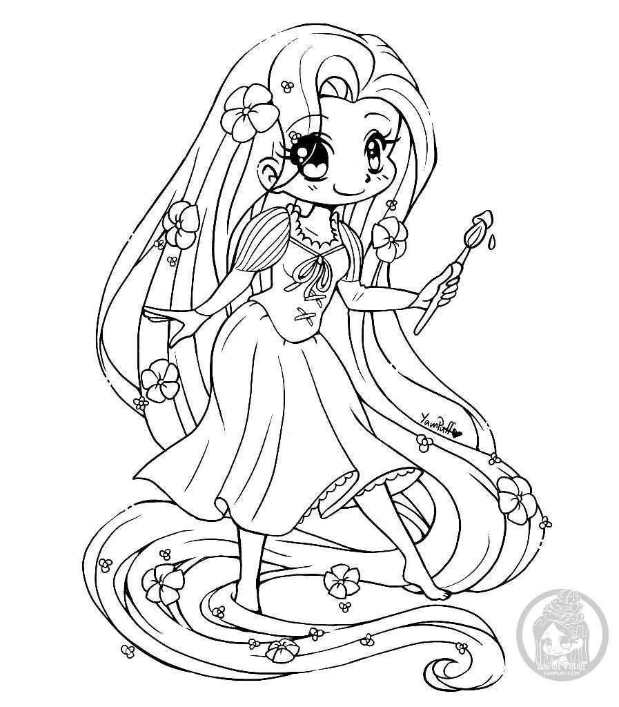 Pin By Nancy Loffeld On Coloring Pages For Inspiration Chibi Coloring Pages Disney Pr