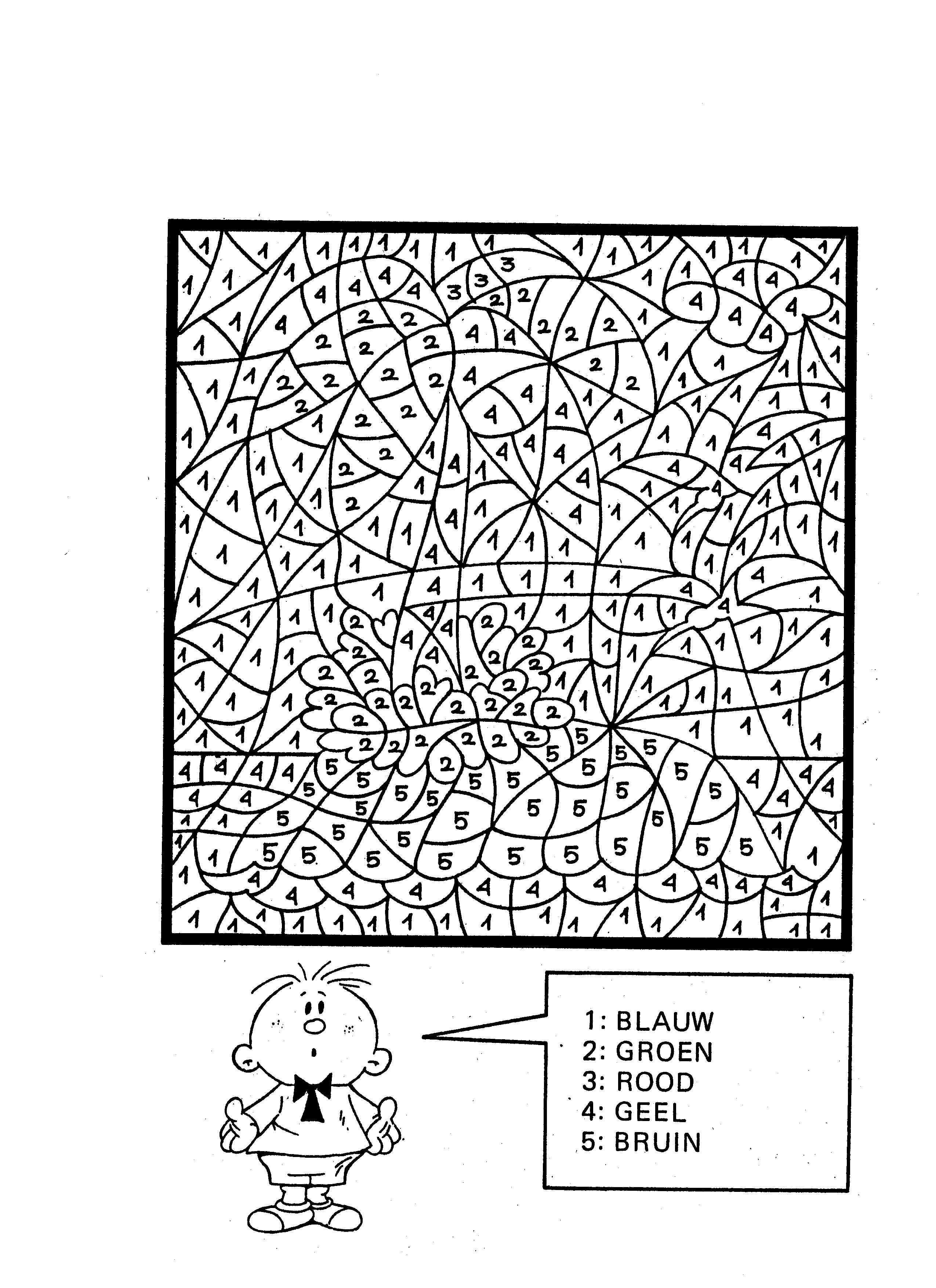 Kleurplaat Cijfers 1 5 2 Jpg 2550 3510 Kleurplaten Werkbladen Idee